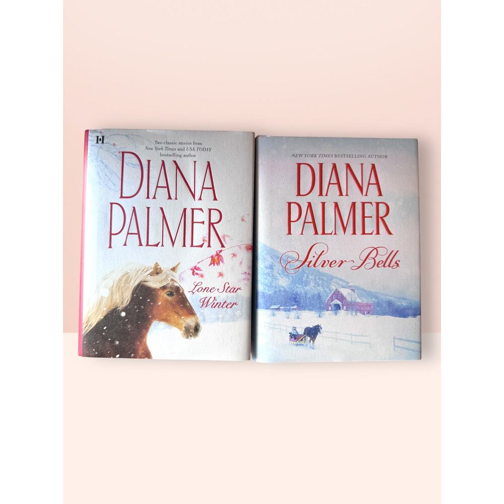 Diana Palmer Hardcover Winter Romance Lot – Silver Bells and Lone Star Winter